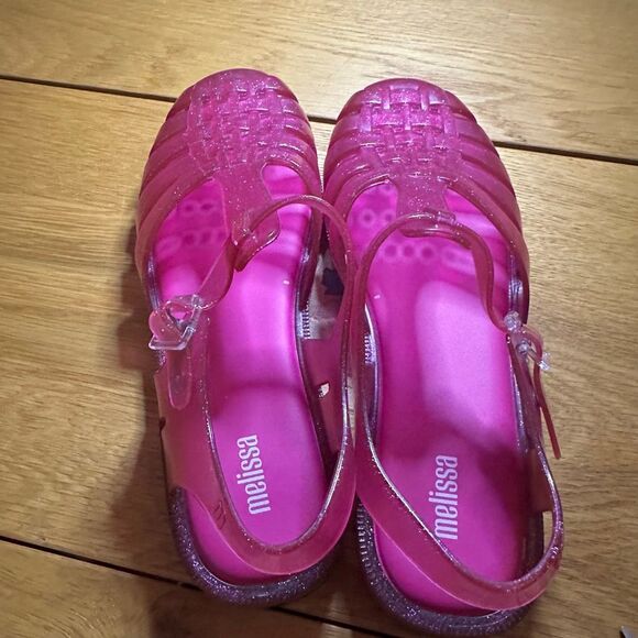 Melissa pink jelly sandals 9 - Picture 3 of 6